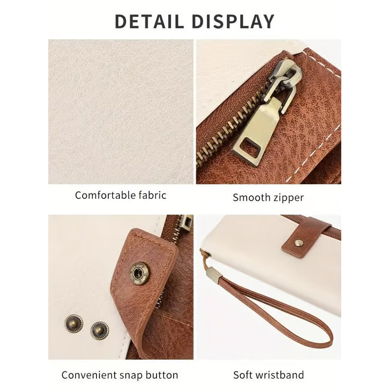 🏆Flash Sale 49 % RABATT⚡Damen-Geldbörse im Retro-Stil mit RFID-Schutz