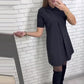 Elegantes Minikleid mit Kragen für Damen