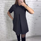 Elegantes Minikleid mit Kragen für Damen