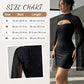 Ausgeschnittenes, geripptes Kleid für Damen mit Chiffon-Cape🔥Kauf 2 Artikel versandkostenfrei