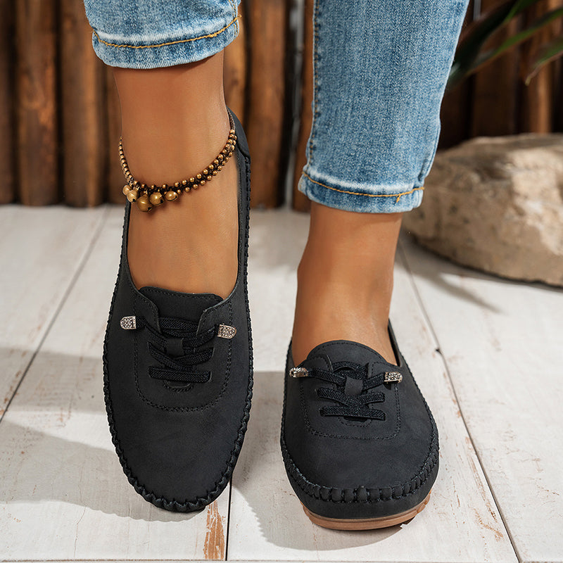 👟💃 Damen-Casual-Loafer – Weiches PU-Leder, Bequeme Passform & Vielseitig für Jeden Tag ✨