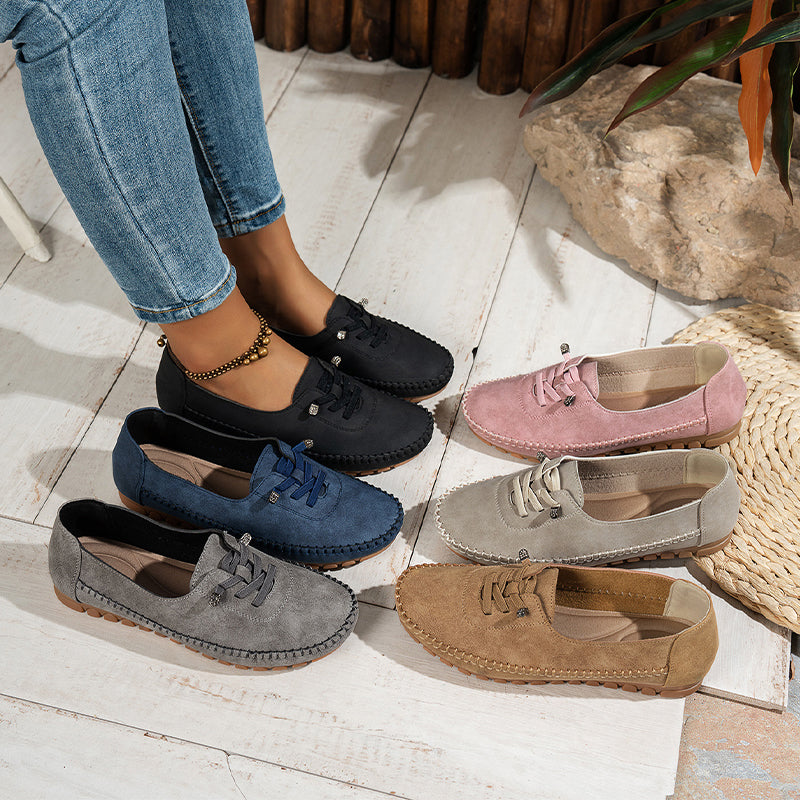 👟💃 Damen-Casual-Loafer – Weiches PU-Leder, Bequeme Passform & Vielseitig für Jeden Tag ✨