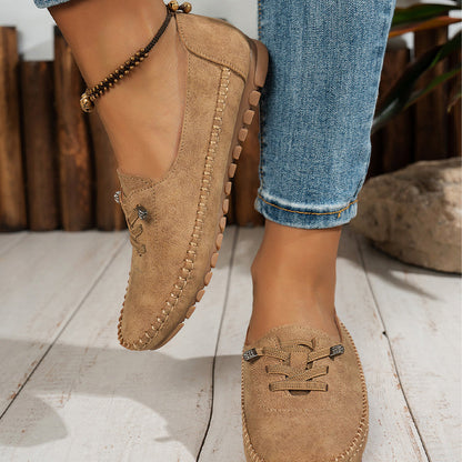 👟💃 Damen-Casual-Loafer – Weiches PU-Leder, Bequeme Passform & Vielseitig für Jeden Tag ✨