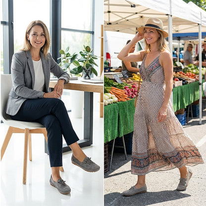 👟💃 Damen-Casual-Loafer – Weiches PU-Leder, Bequeme Passform & Vielseitig für Jeden Tag ✨