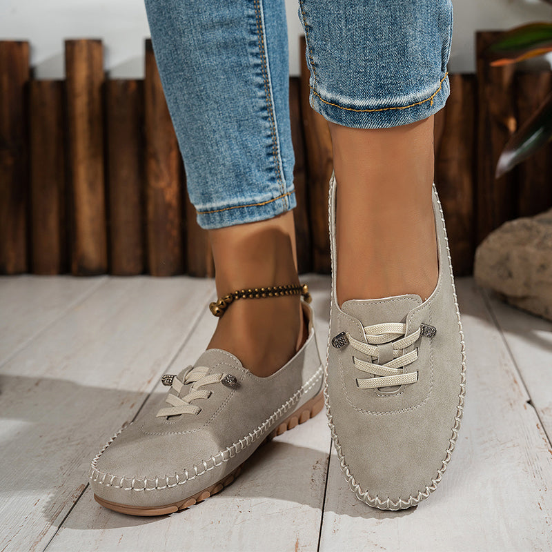👟💃 Damen-Casual-Loafer – Weiches PU-Leder, Bequeme Passform & Vielseitig für Jeden Tag ✨