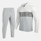 📢📢49% Rabatt!! ⏰ Herren-Trainingsanzug mit Kapuze und Farbblock-Design 👖