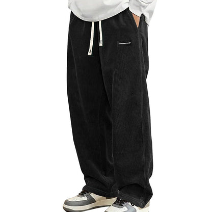 🔈🔈JETZT 60% RABATT👖 Herren-Hose mit lockerem Schnitt, Kordelzug und Taschen