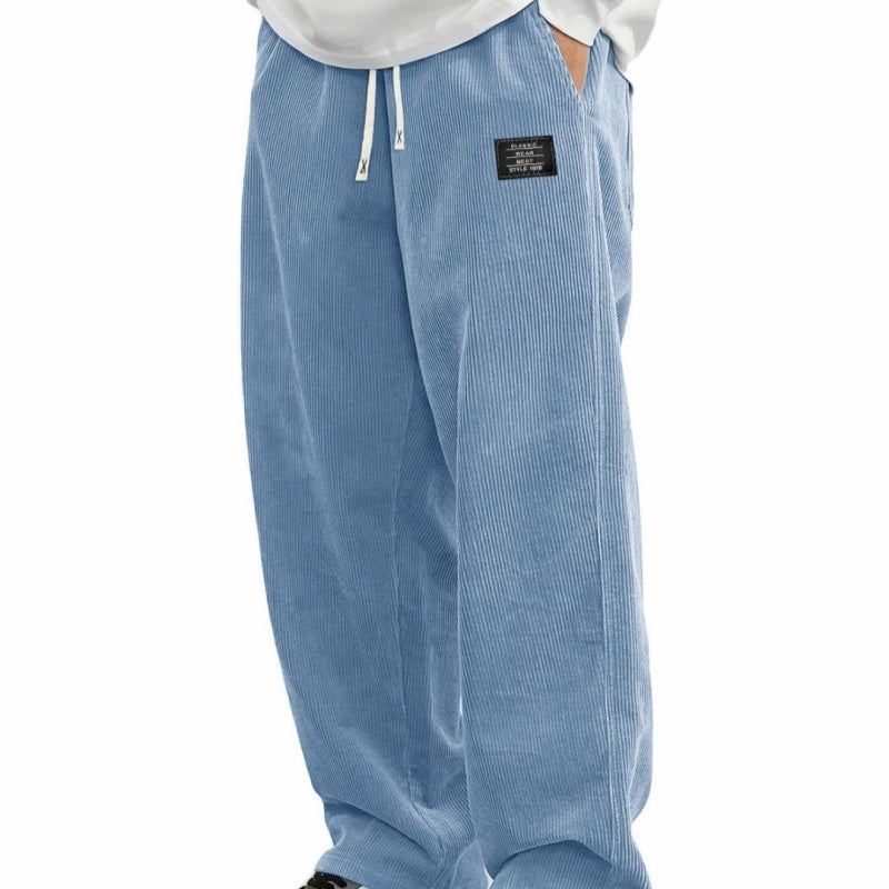 🔈🔈JETZT 60% RABATT👖 Herren-Hose mit lockerem Schnitt, Kordelzug und Taschen