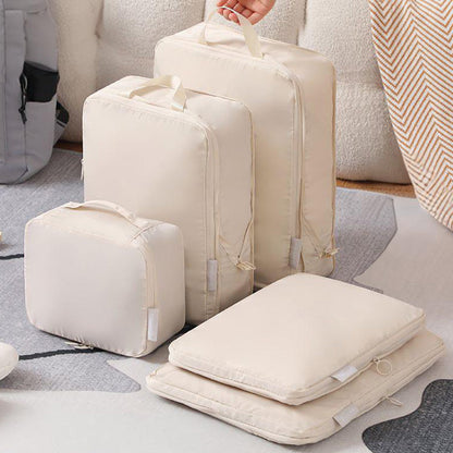 🧳 50% RABATT! 🧳 6-teiliges Reise-Kompressionsset – Spart 40% Platz, Knitterschutz & Übersichtliche Organisation ✨
