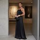 Elegantes rückenfreies Maxikleid mit Neckholder für Damen