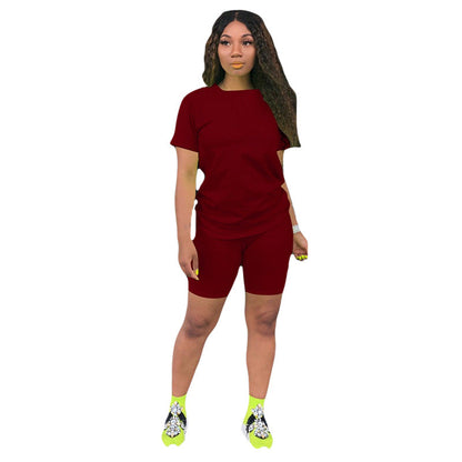 2-teiliges Set aus Oberteil und Shorts für Damen