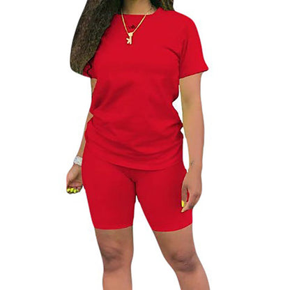 2-teiliges Set aus Oberteil und Shorts für Damen