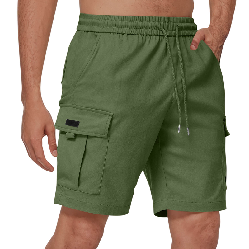 👖JETZT 60 % RABATT🔥 Lässige Herren-Cargoshorts mit elastischem Bund