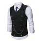 🔥Zeitlich begrenztes Angebot – 50% Rabatt! Elegante Retro-Slim-Fit Herrenweste für Anzug & Smoking 👔