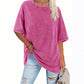 Oversize-T-Shirt für Damen im Washed-Vintage-Look