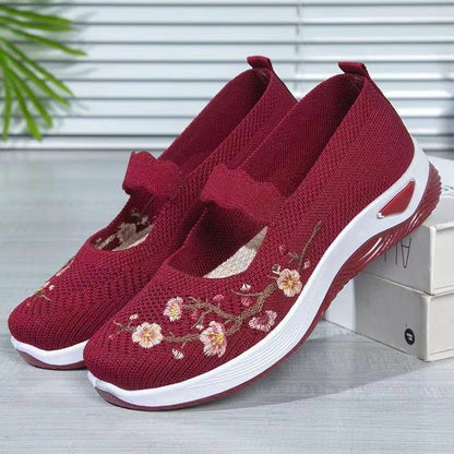 Lässige, atmungsaktive Strick-Schuhe mit weicher Sohle