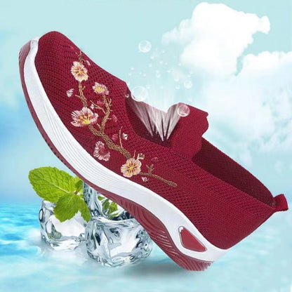 Lässige, atmungsaktive Strick-Schuhe mit weicher Sohle