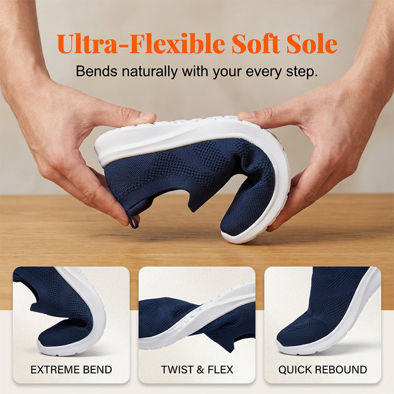 Atmungsaktive Damen-Slipper aus Mesh