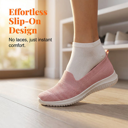 Atmungsaktive Damen-Slipper aus Mesh
