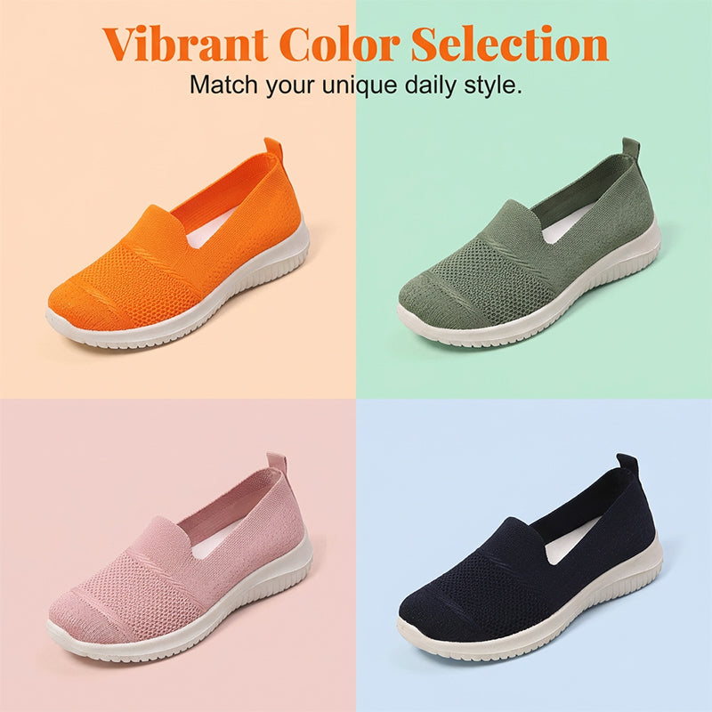 Atmungsaktive Damen-Slipper aus Mesh