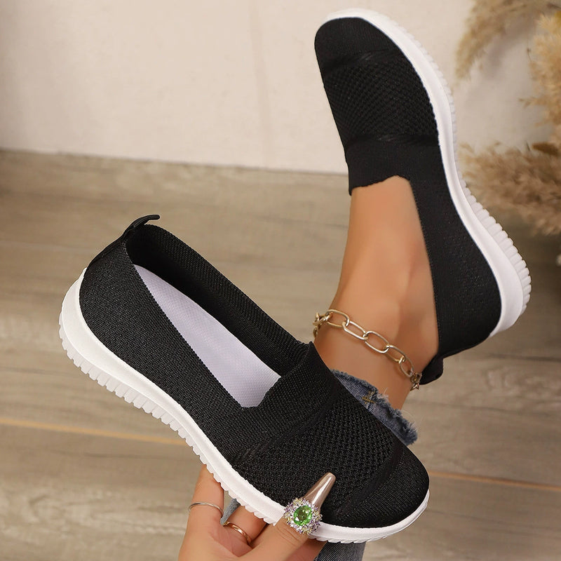 Atmungsaktive Damen-Slipper aus Mesh