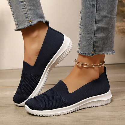 Atmungsaktive Damen-Slipper aus Mesh