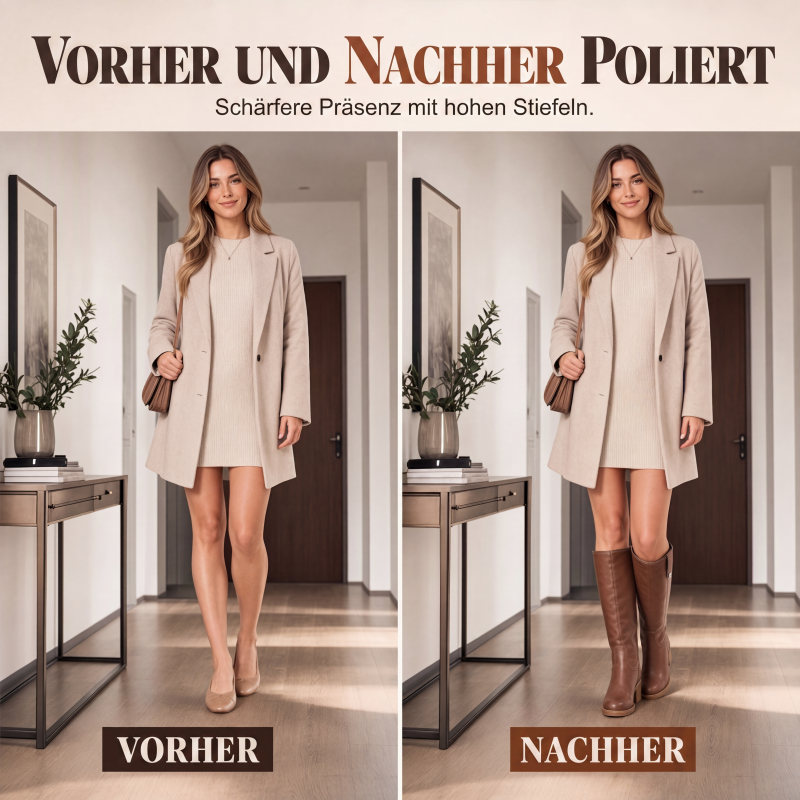 📢📢 50% Rabatt + Gratis Versand🎉✨Damen-Kniestiefel