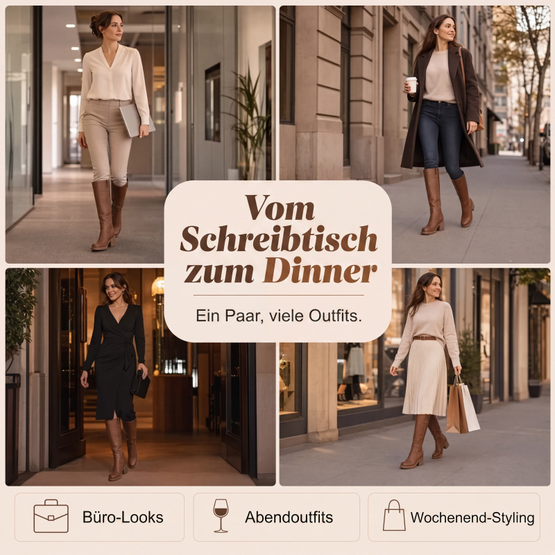 📢📢 50% Rabatt + Gratis Versand🎉✨Damen-Kniestiefel