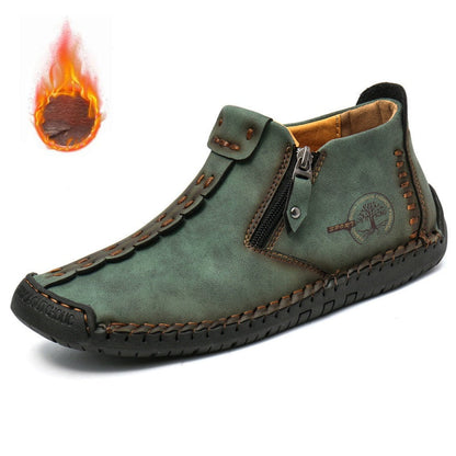 📢📢50%Rabatt!!!🎉✨Herren Freizeitstiefel mit Naht und Reißverschluss
