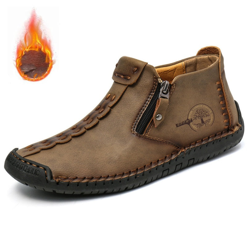 📢📢50%Rabatt!!!🎉✨Herren Freizeitstiefel mit Naht und Reißverschluss