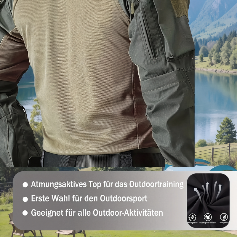 🥾 50% Rabatt | Robust, atmungsaktiv & bewegungsfreundlich – Multi-Pocket Outdoor-Shirt