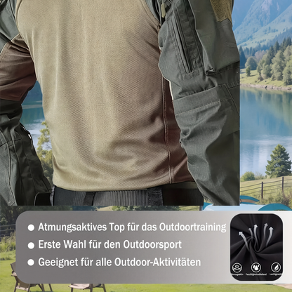 🥾 50% Rabatt | Robust, atmungsaktiv & bewegungsfreundlich – Multi-Pocket Outdoor-Shirt