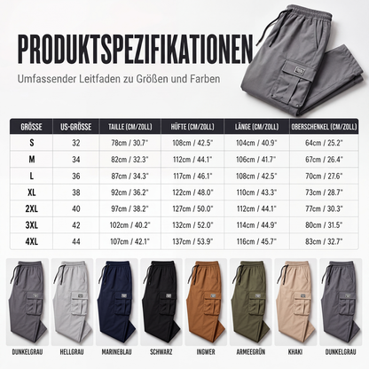 👖 50% Rabatt | Leichter Komfort & praktische Taschen – Herren Cargohose