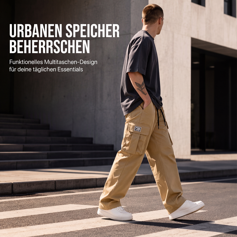 👖 50% Rabatt | Leichter Komfort & praktische Taschen – Herren Cargohose