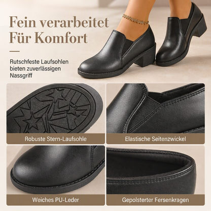 📢📢50%Rabatt!!!🎉💥 Halber Preis🎯 Retro-Slip-On-Pumps mit Blockabsatz – bequem & vielseitig