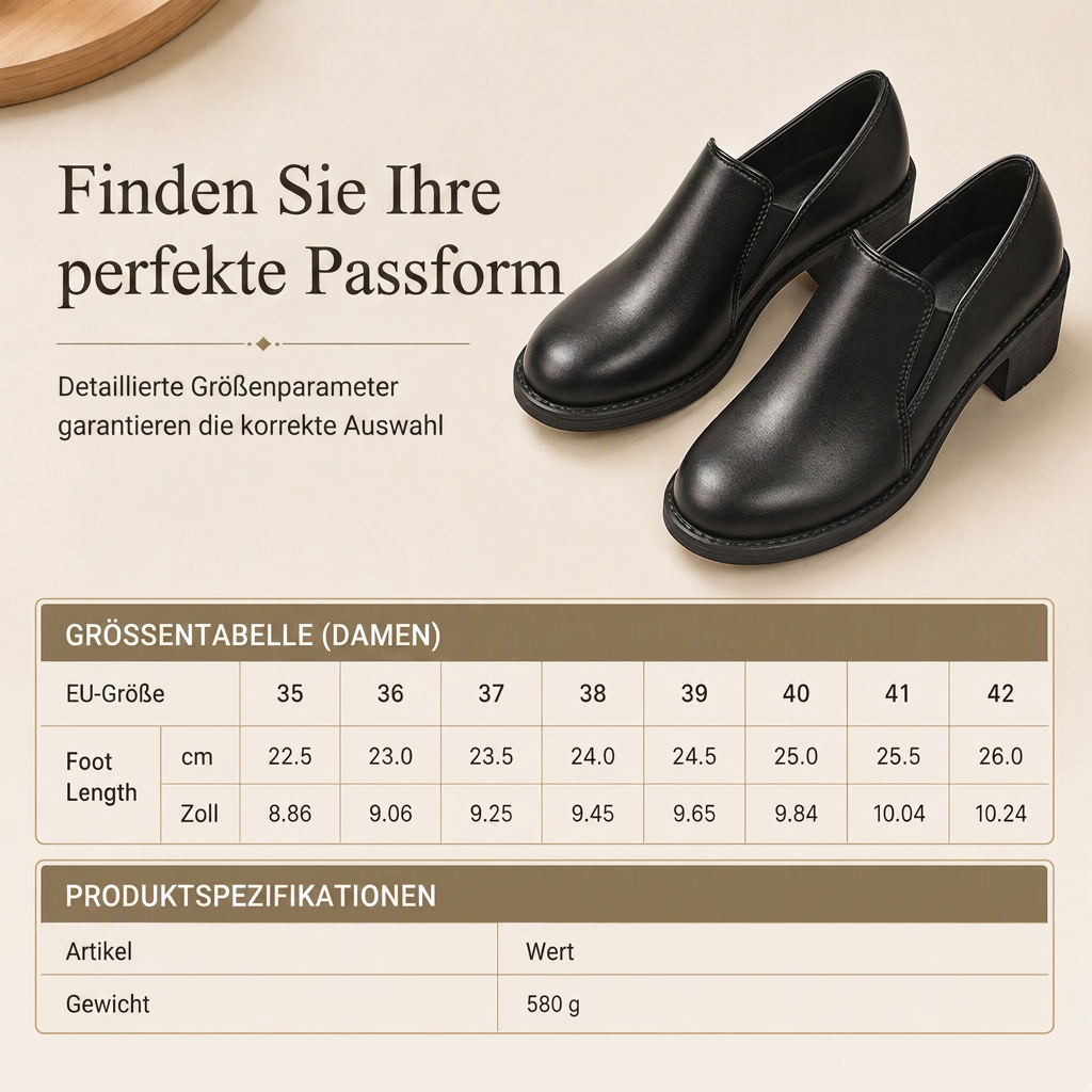 📢📢50%Rabatt!!!🎉💥 Halber Preis🎯 Retro-Slip-On-Pumps mit Blockabsatz – bequem & vielseitig