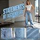💎✨ Bestseller – Schmeichelnde Weite-Bein-Jeans