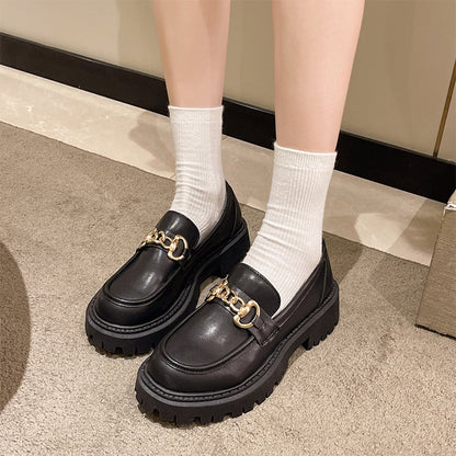 ⏰ Der Sale ist fast vorbei – wer zu spät kommt, zahlt mehr! Plateau-Loafer für Damen im retro britischen Stil
