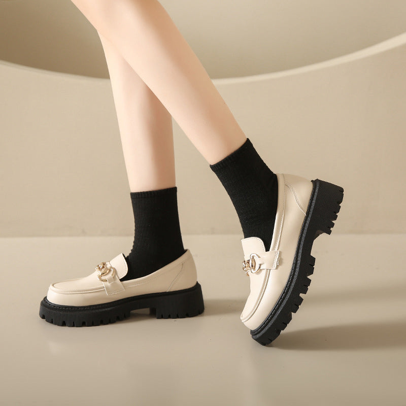 ⏰ Der Sale ist fast vorbei – wer zu spät kommt, zahlt mehr! Plateau-Loafer für Damen im retro britischen Stil