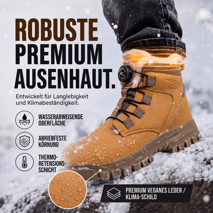 🔥 50% Rabatt – Nur heute💥 Warme Sicherheitsschuhe für Herren mit Stahlkappe, stoßfest für den Winter