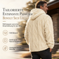 📢📢50%Rabatt!!!🎉✨Herren Winter Kapuzenpullover mit Fleecefutter, Jacquard-Muster, langärmeliges Sweatshirt für Freizeit und Outdoor-Aktivitäten