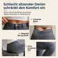 👖 50% Rabatt | Optisch längere Beine & entspannter Retro-Style – High-Waist Wide-Leg Jeans