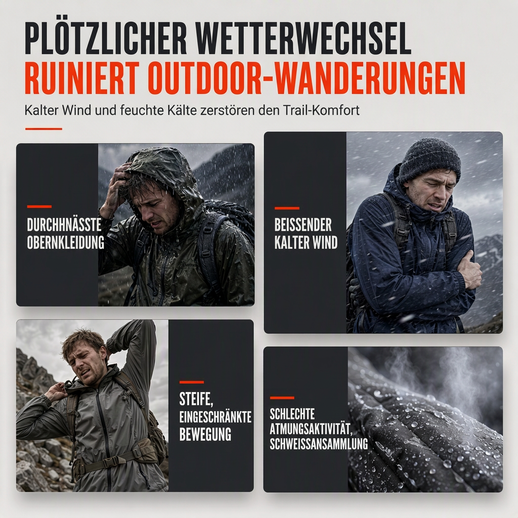 📢🎉50%Rabatt!!!🛍️✨Herren-Outdoor-Windjacke mit abnehmbarer Kapuze