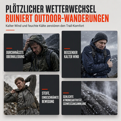 📢🎉50%Rabatt!!!🛍️✨Herren-Outdoor-Windjacke mit abnehmbarer Kapuze