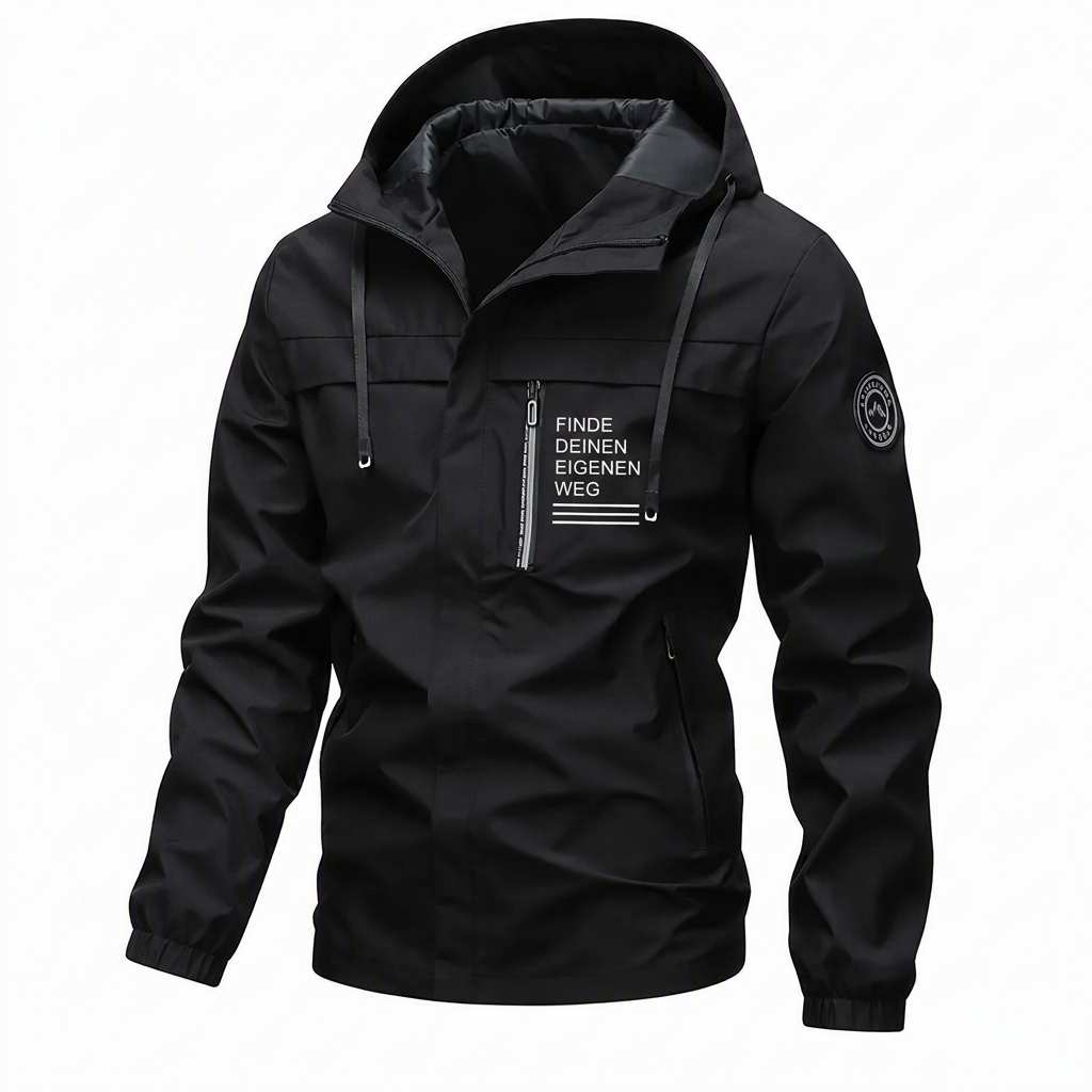 📢🎉50%Rabatt!!!🛍️✨Herren-Outdoor-Windjacke mit abnehmbarer Kapuze