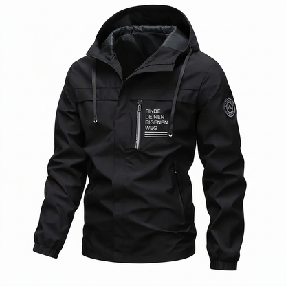 📢🎉50%Rabatt!!!🛍️✨Herren-Outdoor-Windjacke mit abnehmbarer Kapuze
