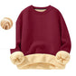 📢🎉50%Rabatt!!!🛍️✨Herren-Sweatshirt mit Fleecefutter und Rundhalsausschnitt