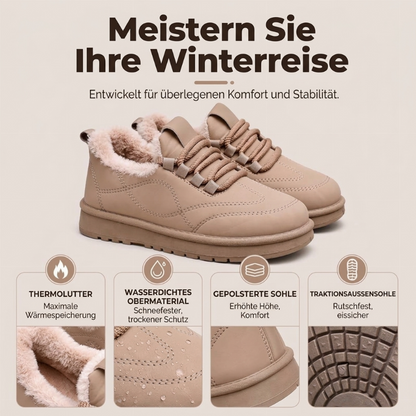 📢📢50%Rabatt!!!🎉⌛ Nur solange Vorrat reicht – danach regulärer Preis! Damen-Plüschgefütterte rutschfeste Schneestiefel