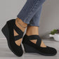 📢📢50% Rabatt!!! 🎉✨ Damen Keilballerinas – Slip-On Komfortschuhe