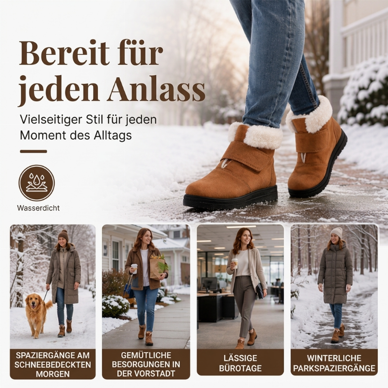 ❄️ Winter Sale: Bis zu 50% Rabatt ❄️ Rutschfeste, warme Winter-Schneestiefel für Damen